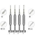 Aluminum Smart Phone Repair Opening Tools Screwdriver Pentagram Cross Y Tip G