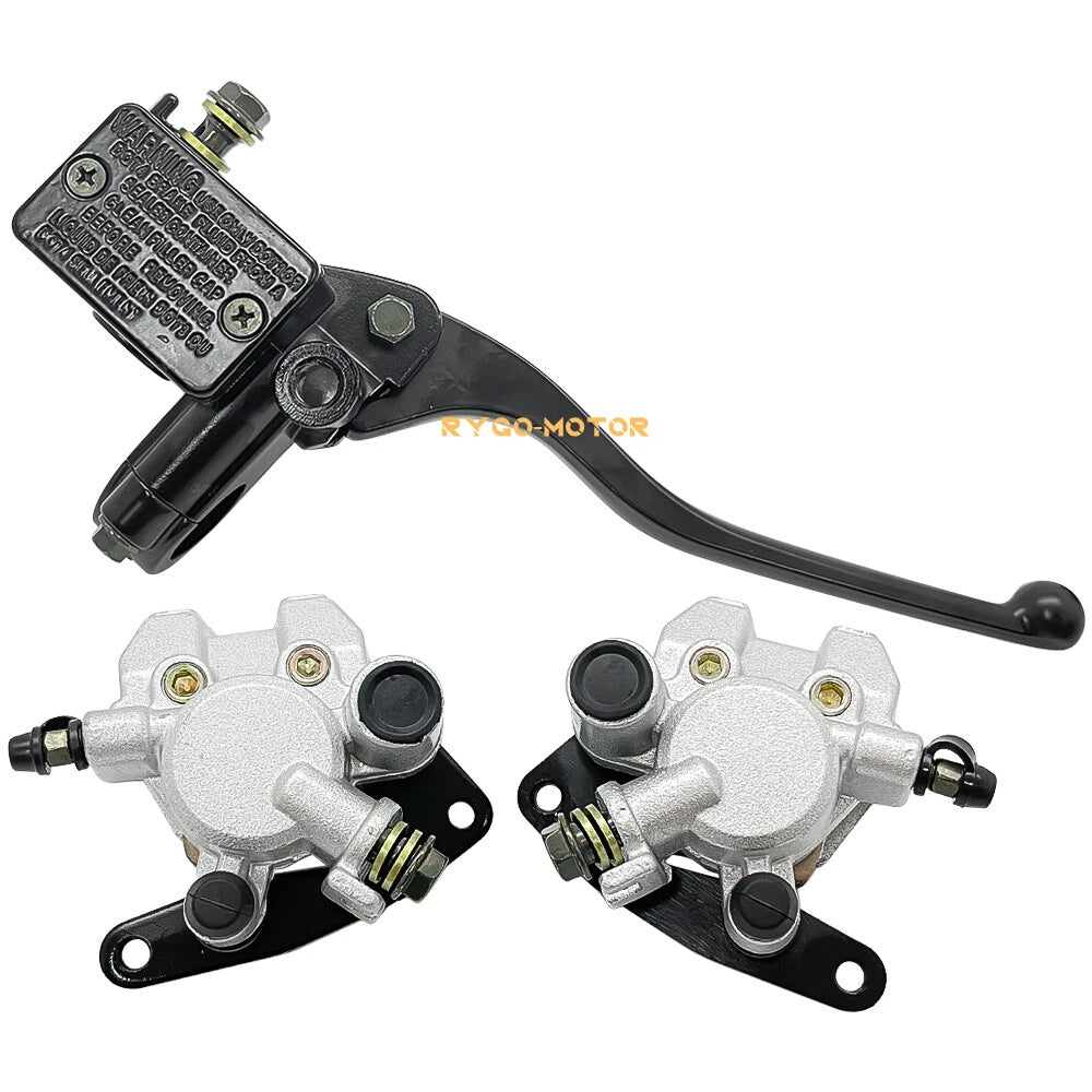 Front Brake Calipers + Master Cylinder for Yamaha Banshee 350 YFZ350 1987-2001