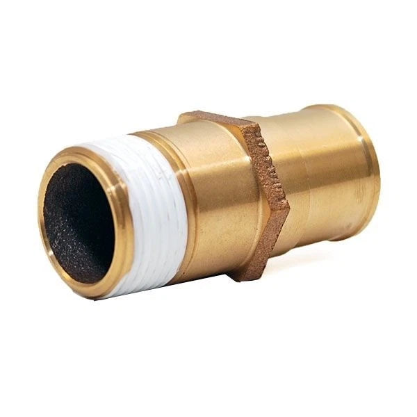 Gekko Boat Seacock Fitting - 1 5/8 Inch Polished Brass