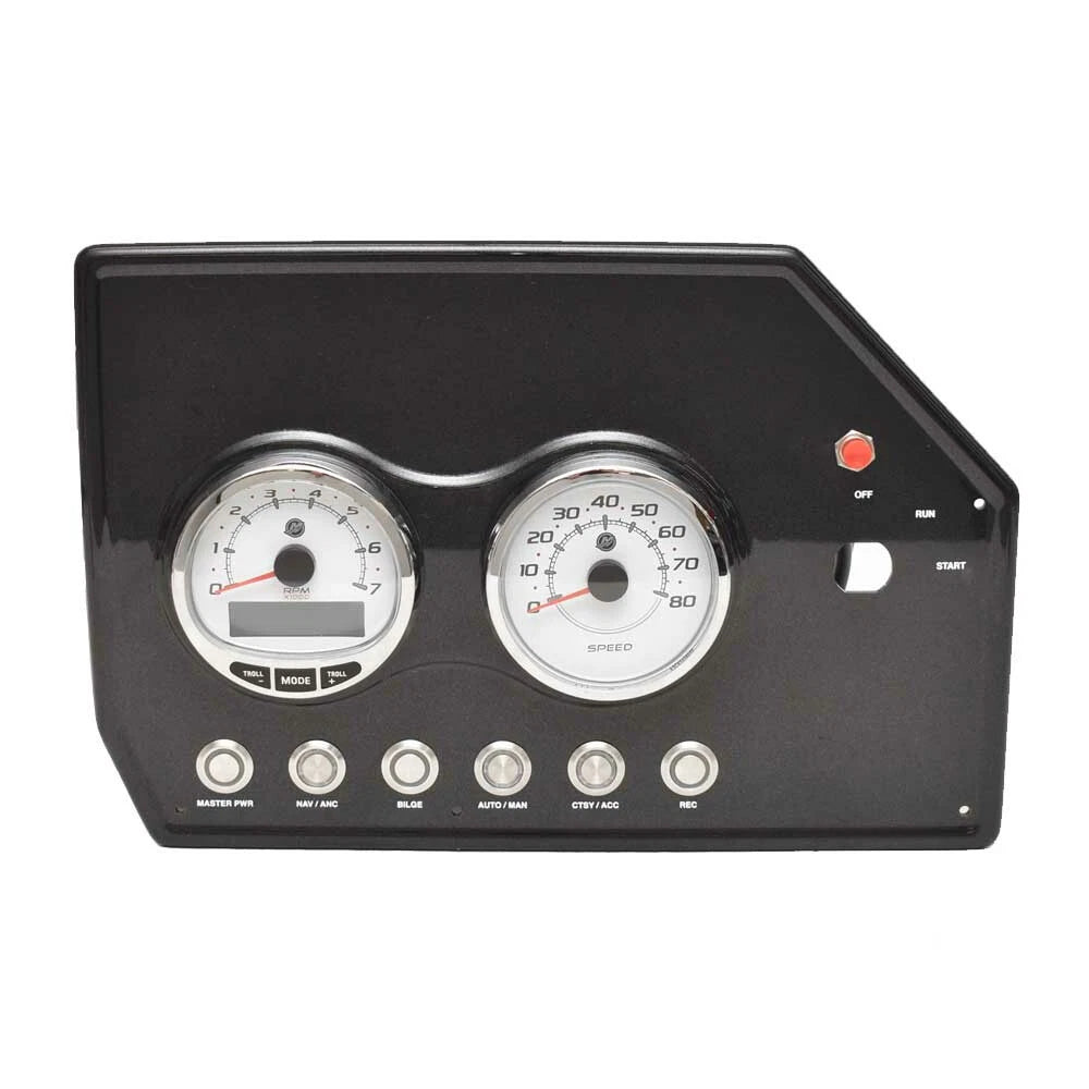Crestliner Boat Dash Panel 2342229 - 2250 Sportfish SmartCraft Gauges