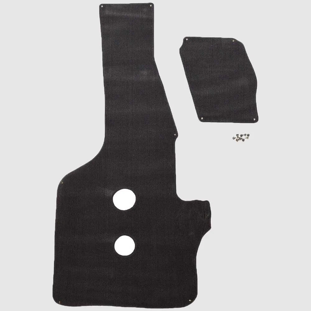 Malibu Boat Snap-In Carpet 5689084 - 97 1/2 X 45 Inch Titanium (2PC)