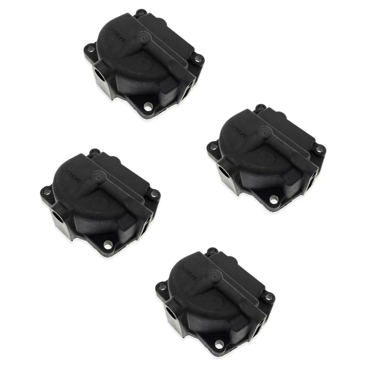4x Chamber Assembly Carb Bowl Float for Johnson Evinrude 433000 766418 343870