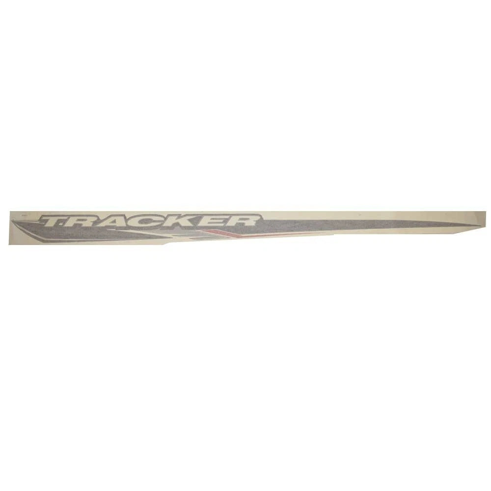 Tracker Boat Brand Decal 309877 - 146 X 8 1/4 Inch Red Black Gray