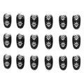 Boat Raised Switch Stickers - Nav Light - Anchor Black (set of 18)