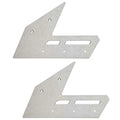 Glastron Boat Windscreen Support Brackets 033-1360 - GTD Aluminum (pair)