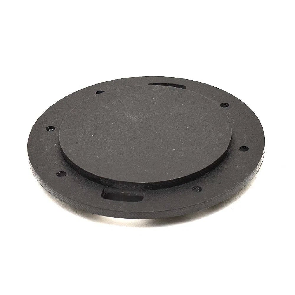 Lowe Boat Deck Plate 2128329 - Ski Pylon 2 1/2 Inch Black Starboard