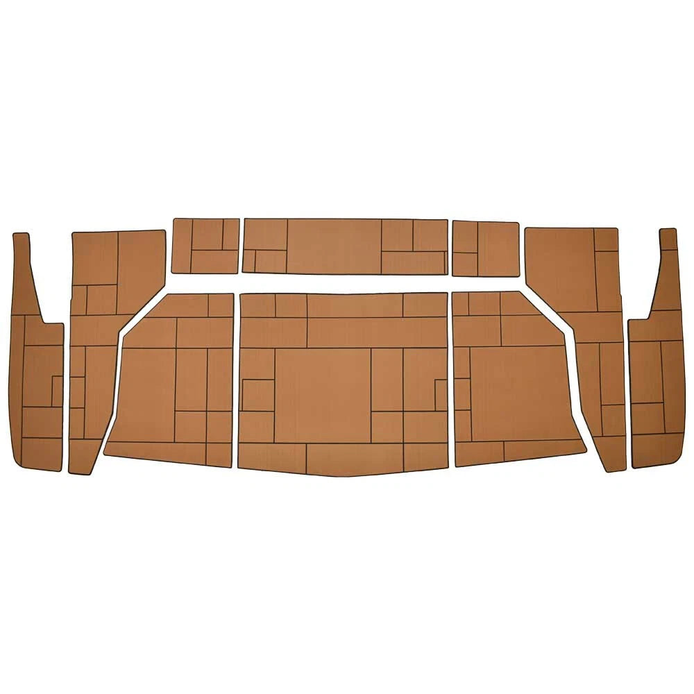 SeaDek Boat Non Skid Swim & Step Mats 554139 - Brown Foam Rubber (kit)