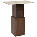 Cruisers Boat Table Base - 9 X 9 X 28 1/2 Inch Teak Wood (chips)