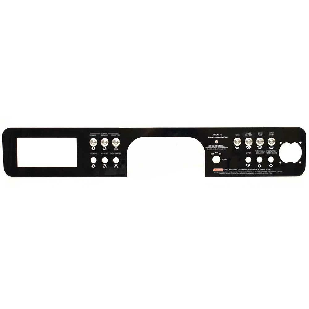 Sea Ray Boat Dash Switch Panel 2309246 - SLX 250 - 280 Black 2019