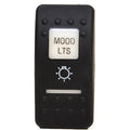 Carling Boat Rocker Switch Actuator Cover - Black MOOD LTS