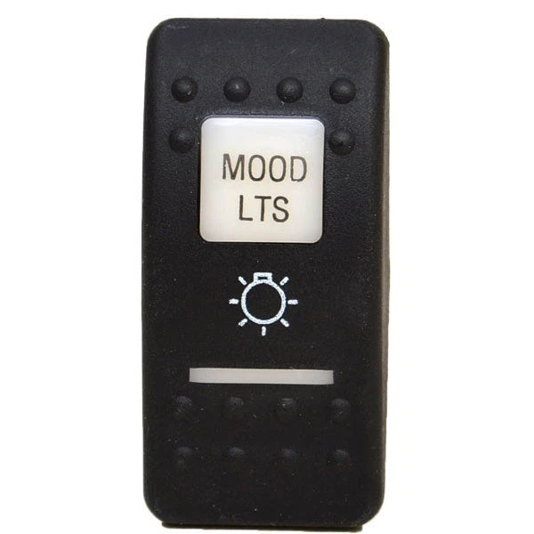 Carling Boat Rocker Switch Actuator Cover - Black MOOD LTS