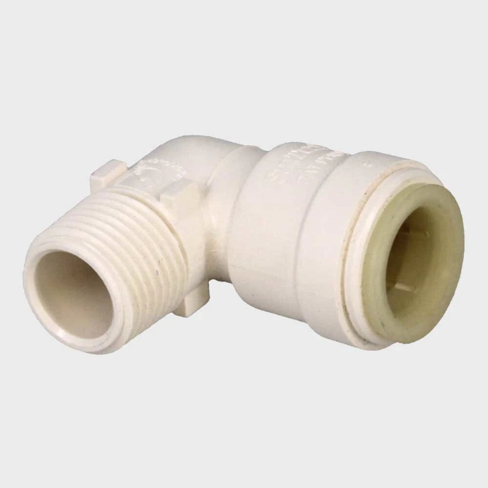 SeaTech Boat Male Elbow Fitting 135191008 - 1/2 X 1/2 Inch 10 Series