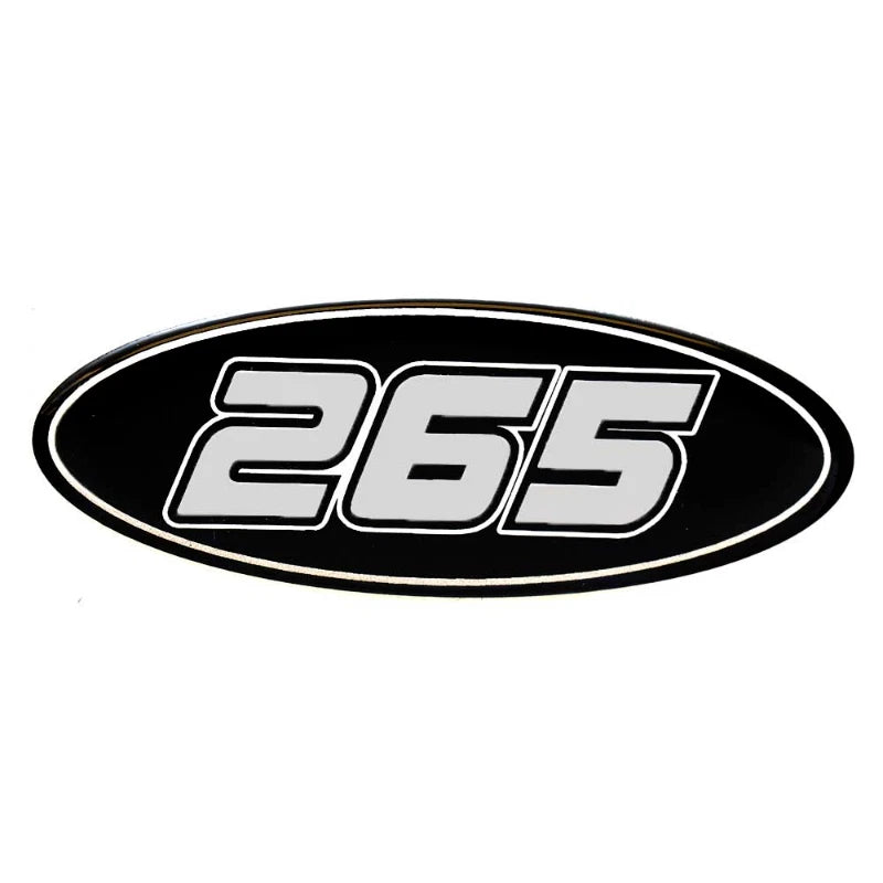 Crownline Boat Raised Decal 40724 - 265 SS Black