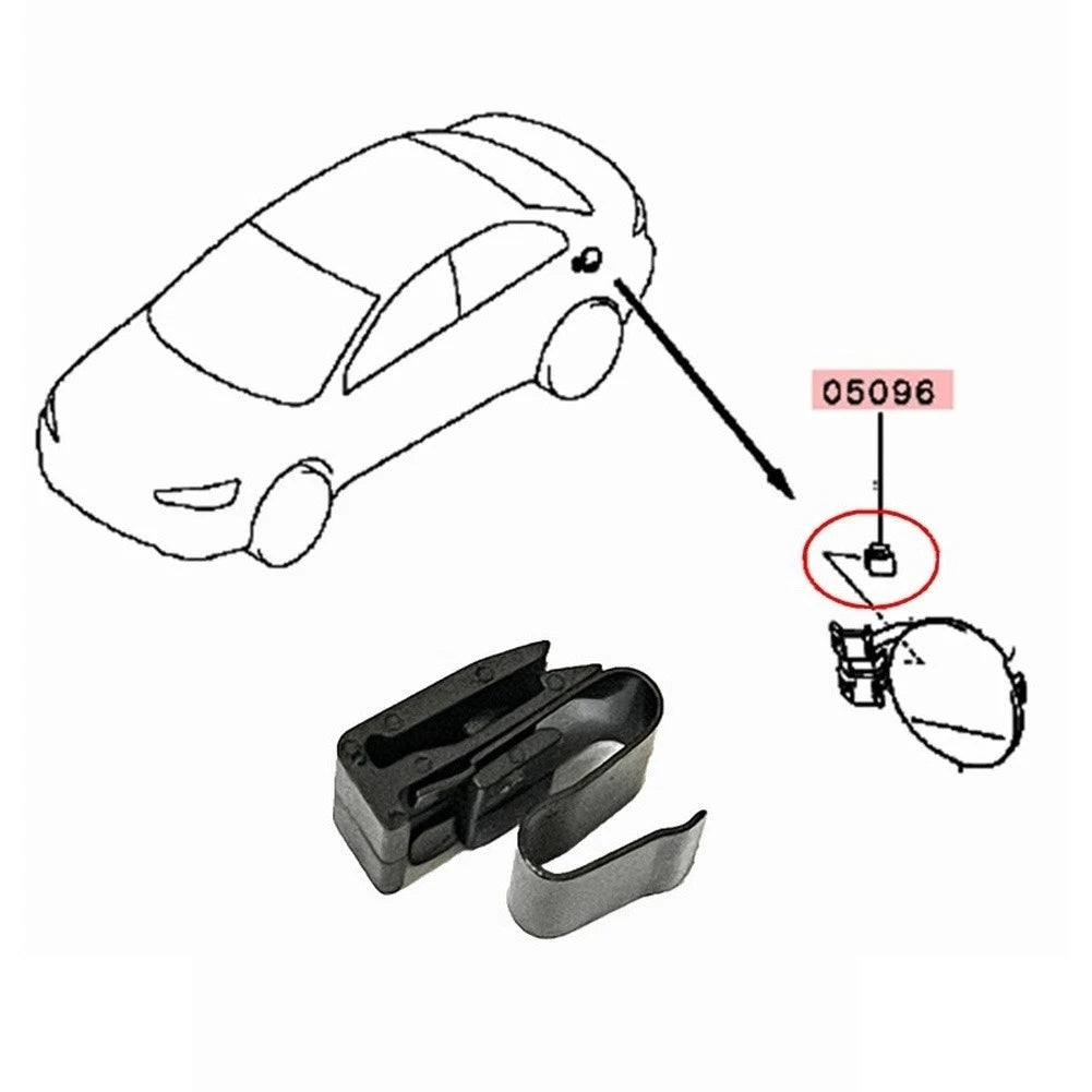 Fuel Door Spring Clip for Mitsubishi for Montero for Outlander MR970563