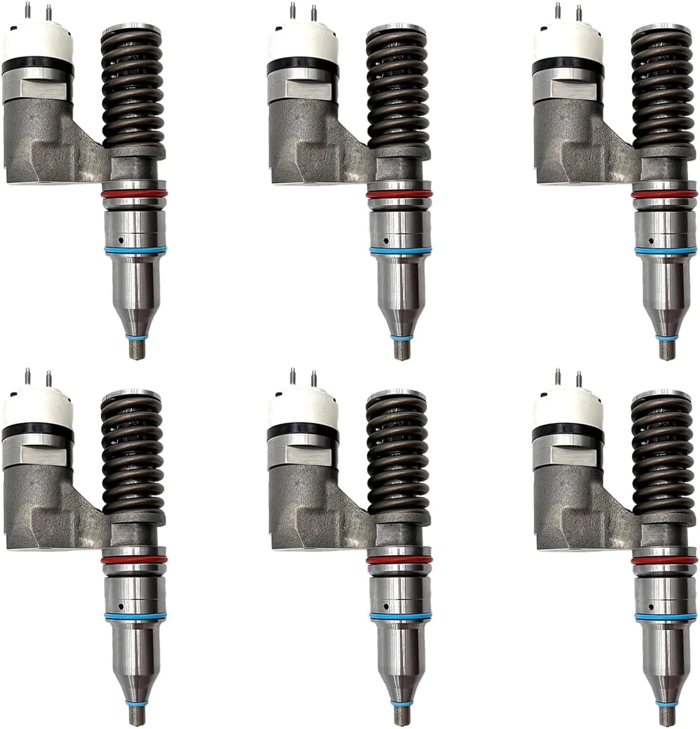6 X Fuel Injector 211-0565 2110565 for Caterpillar CAT C18 Engine