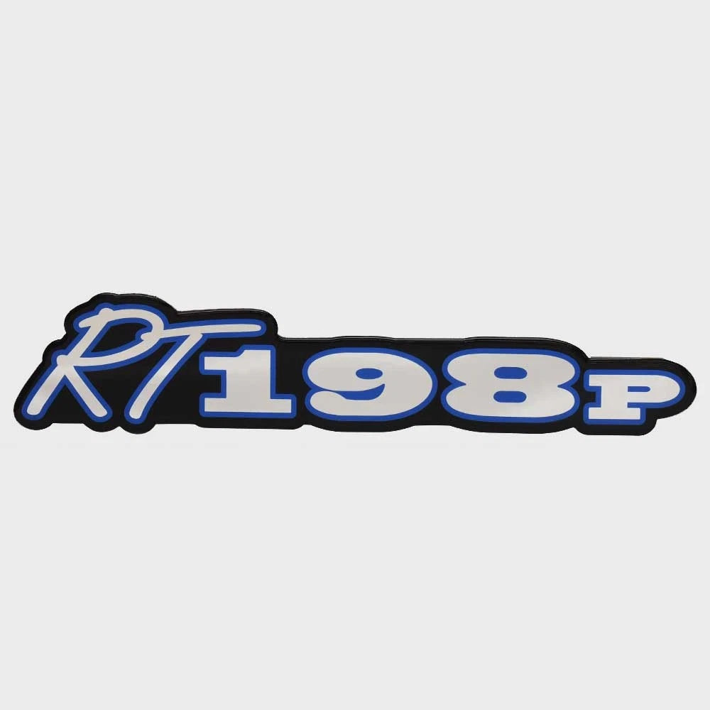 Ranger RT198P Boat Raised Emblem Decal 337830 - Blue Model Sticker
