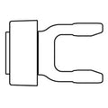Qd Tractor Yoke Fits 442 452 86512035 BP5720E0376