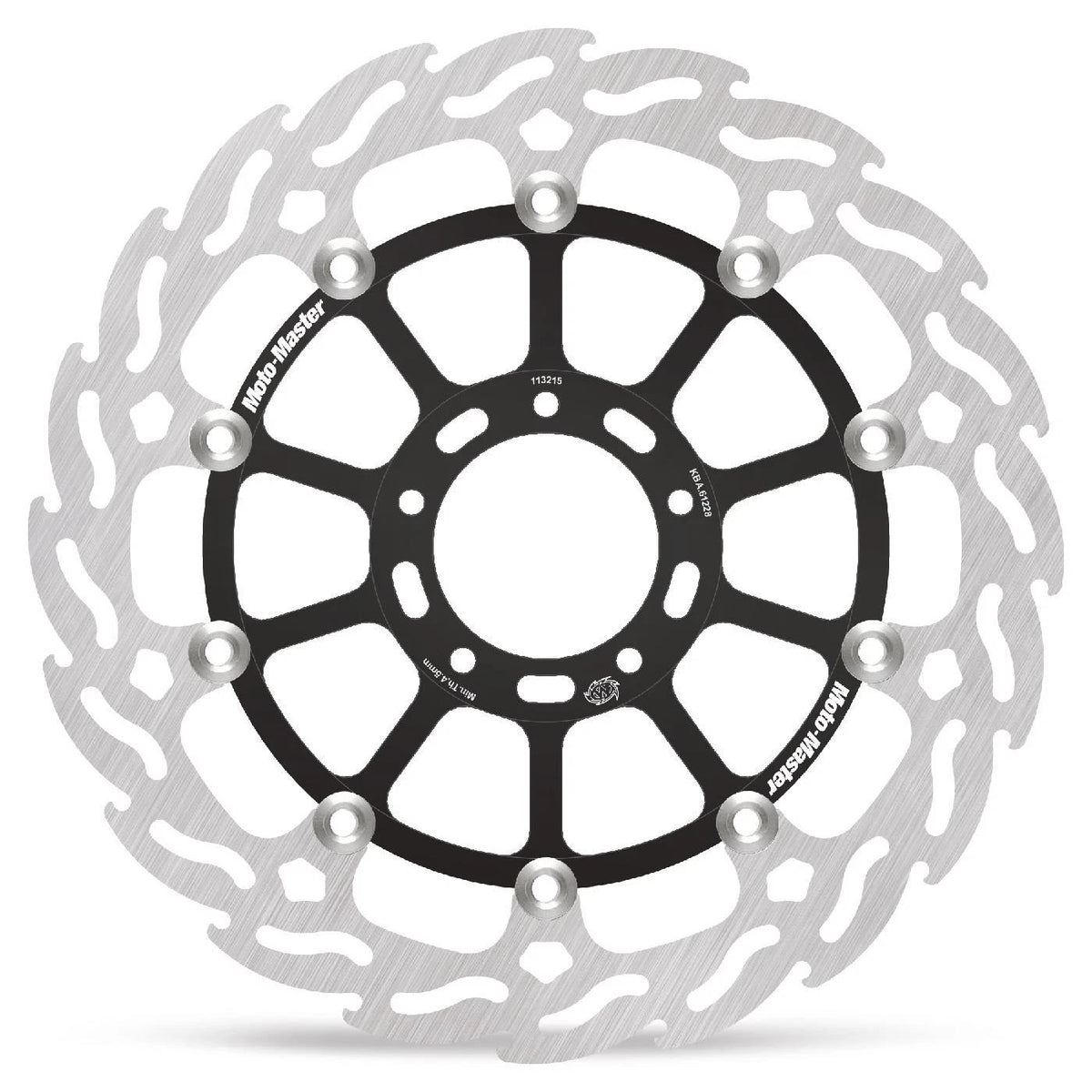 Moto Master Front Floating Brake Disc Flame for Ducati Monster 1200 R 2016-2021
