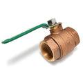 Marine Hardware Boat Ball Valve 63-6651 - 1 1/2 Inch Brass