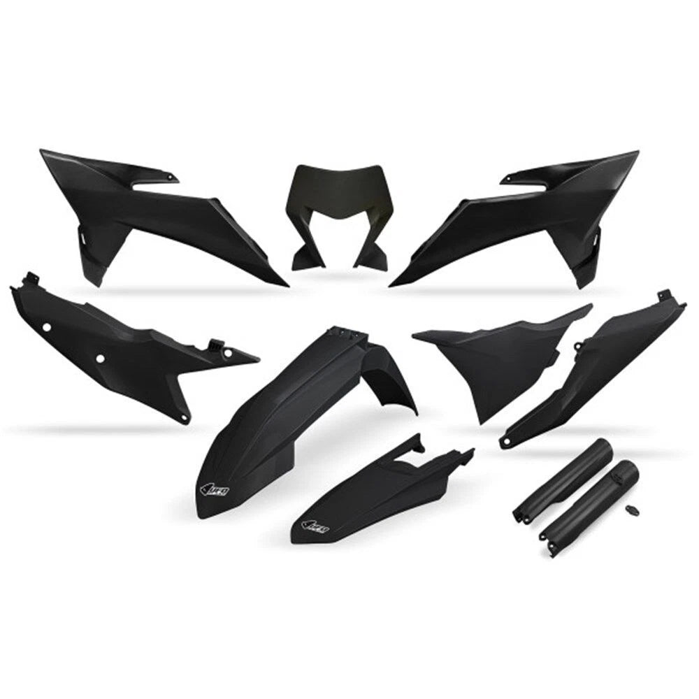 UFO Complete Plastic Kit for KTM SX250 2003 Black
