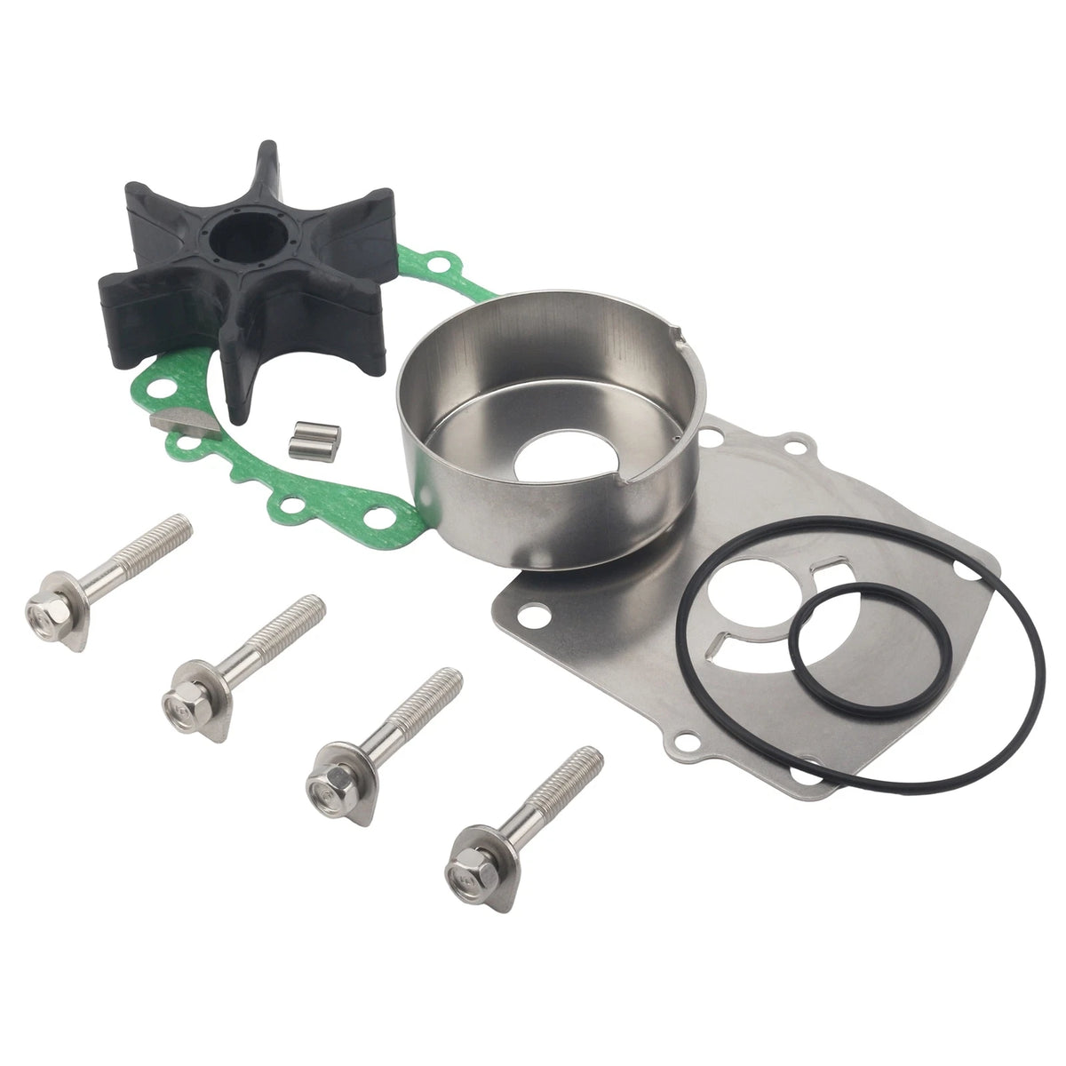 Water Pump Repair Impeller Kit Replace Yamaha Outboard 18-3395 18-3396