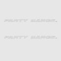 Sun Tracker Boat Brand Decals 87079 - Party Barge Sticker (pair)