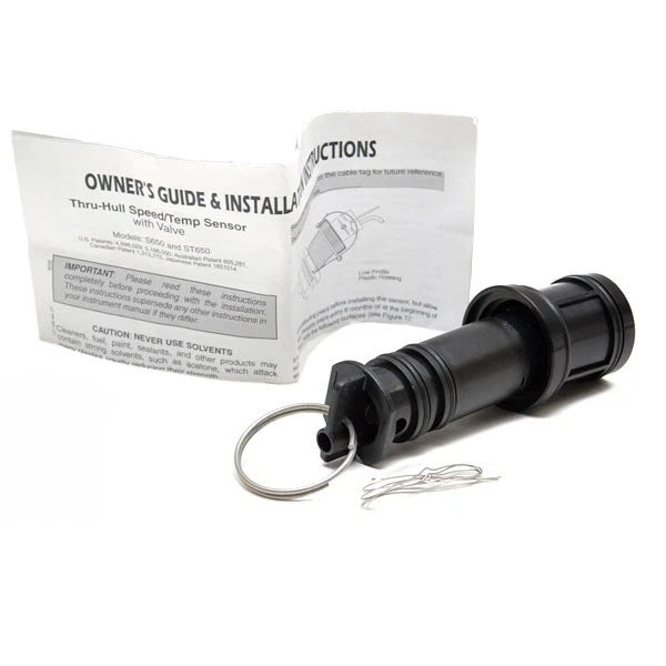 Airmar Boat Thru-Hull Speed Temp Sensor 20-602 - Banking Plug