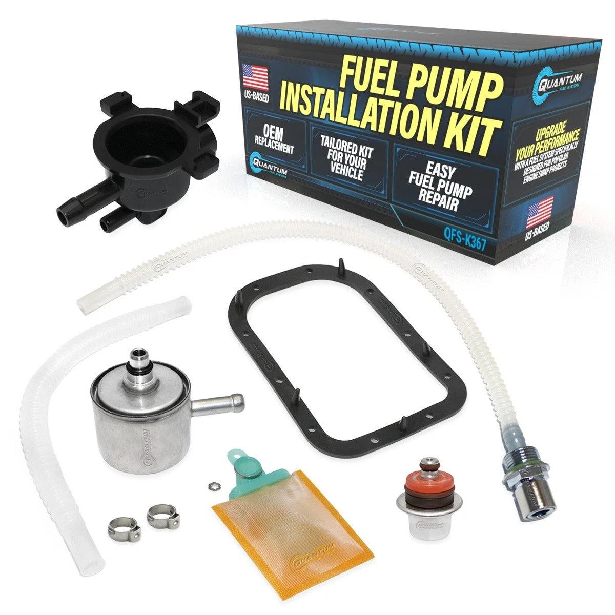2006-2007 Harley Davidson FLST FXST 61001-01 Fuel Pump Repair Kit QFS