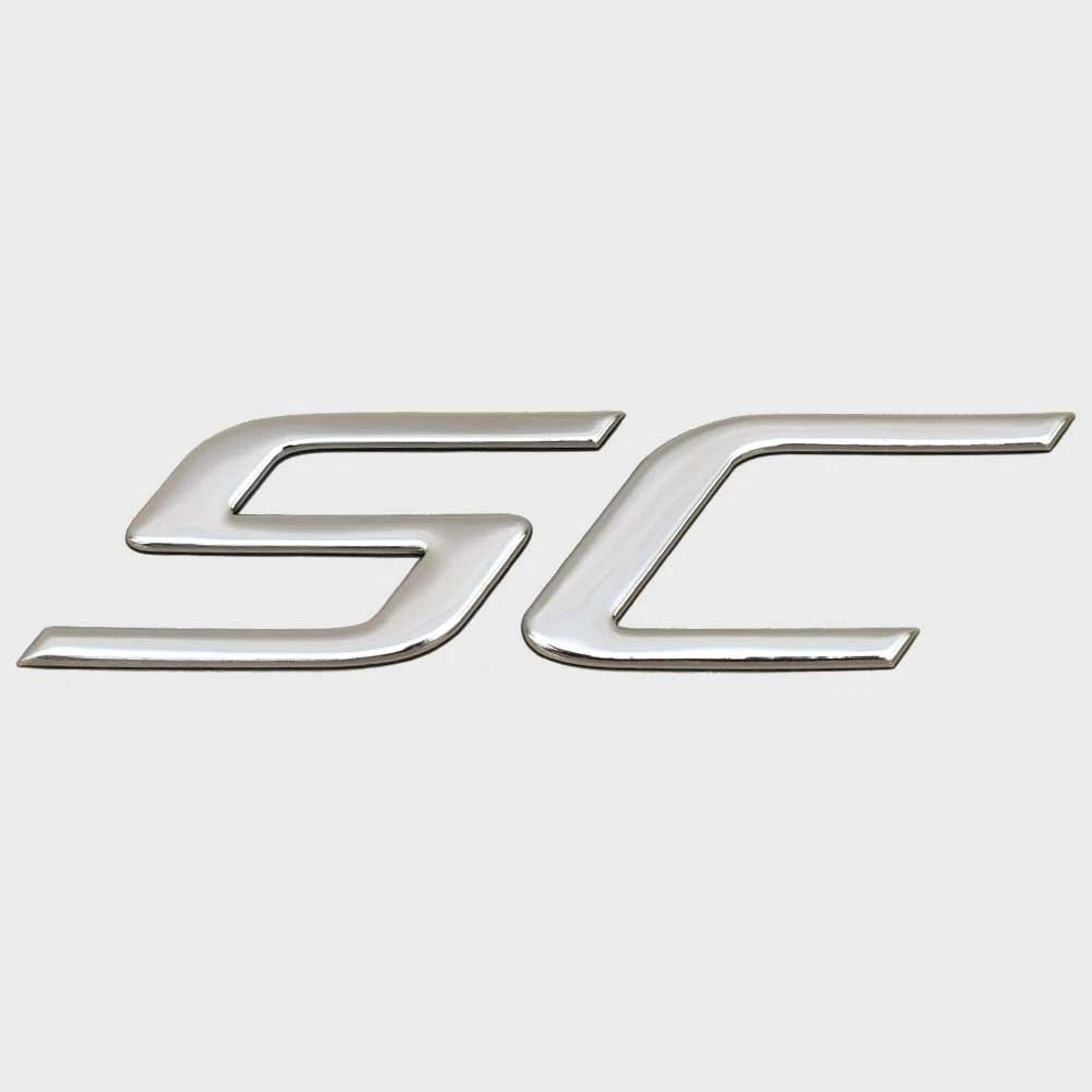 Cruisers Boat Raised Emblem Decal V2569600 - SC Silver Sticker
