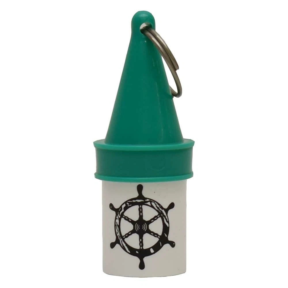 Sea Choice Boat Floating Buoy Keychain 0-7809 - White Green