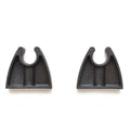 Attwood Boat Pole Storage Clips 7571-1 - 3/4 Inch Black (pair)