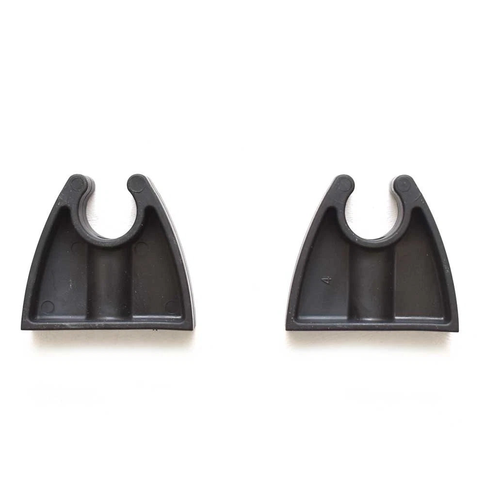 Attwood Boat Pole Storage Clips 7571-1 - 3/4 Inch Black (pair)