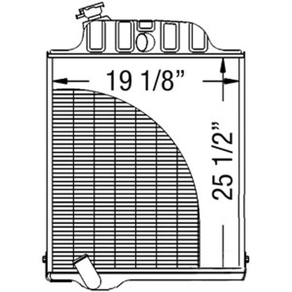 R2191 Radiator Fits John Deere