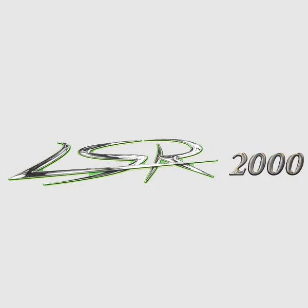 Larson Boat Raised Decal 8624-1438-00 - LSR 2000 Sticker