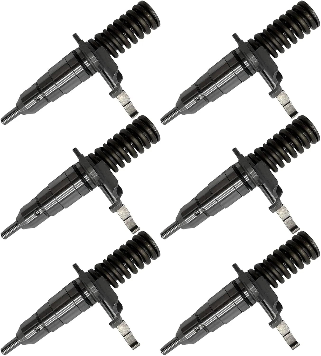 6PCS Fuel Injector 162-0212 0R-8463 107-1231 for Caterpillar 3116 3126 Engine