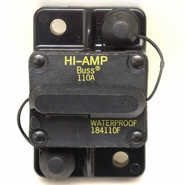 Bussman Boat Circuit Breaker 184110F - 110 Amp