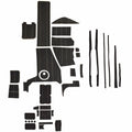 Supra Boat Non-Skid Deck Mats 122040 - SS (SL) GatorStep Black (kit)