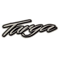 Tracker Boat Raised Decal 129768 - Targa 5 X 3/4 Inch Gray Black