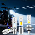 12V LED Headlight Motorcycle P15D H4 BA20D Spotlight for Various Vehicles