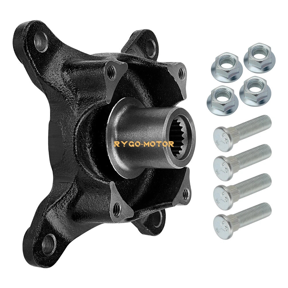 Front Wheel Hub & Studs for Polaris Ranger 500 570 2017-2024 Ranger EV 2017-2022