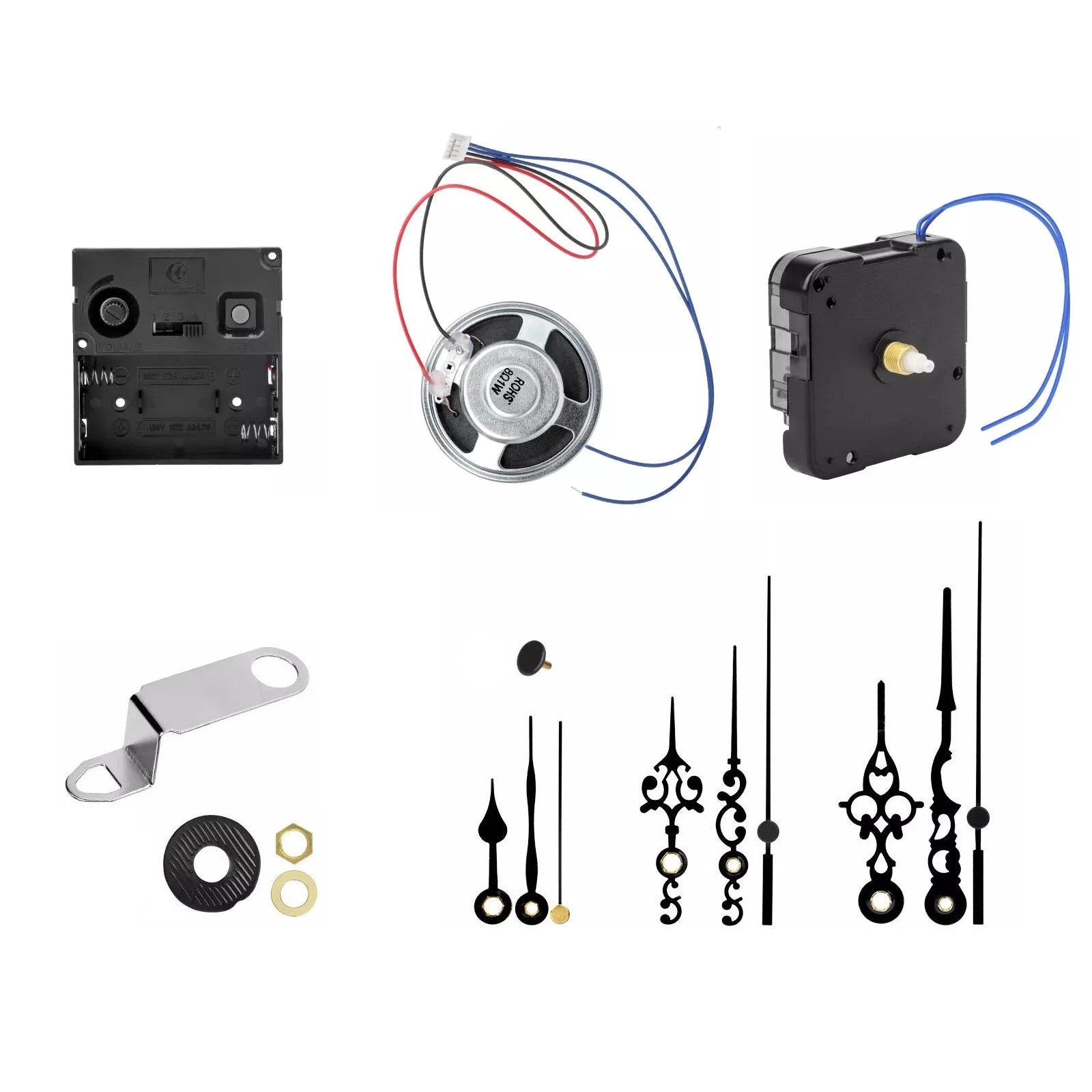 Quartz Wall Clock Precision Movement Mechanism DIY Hands Repair Tool Kit