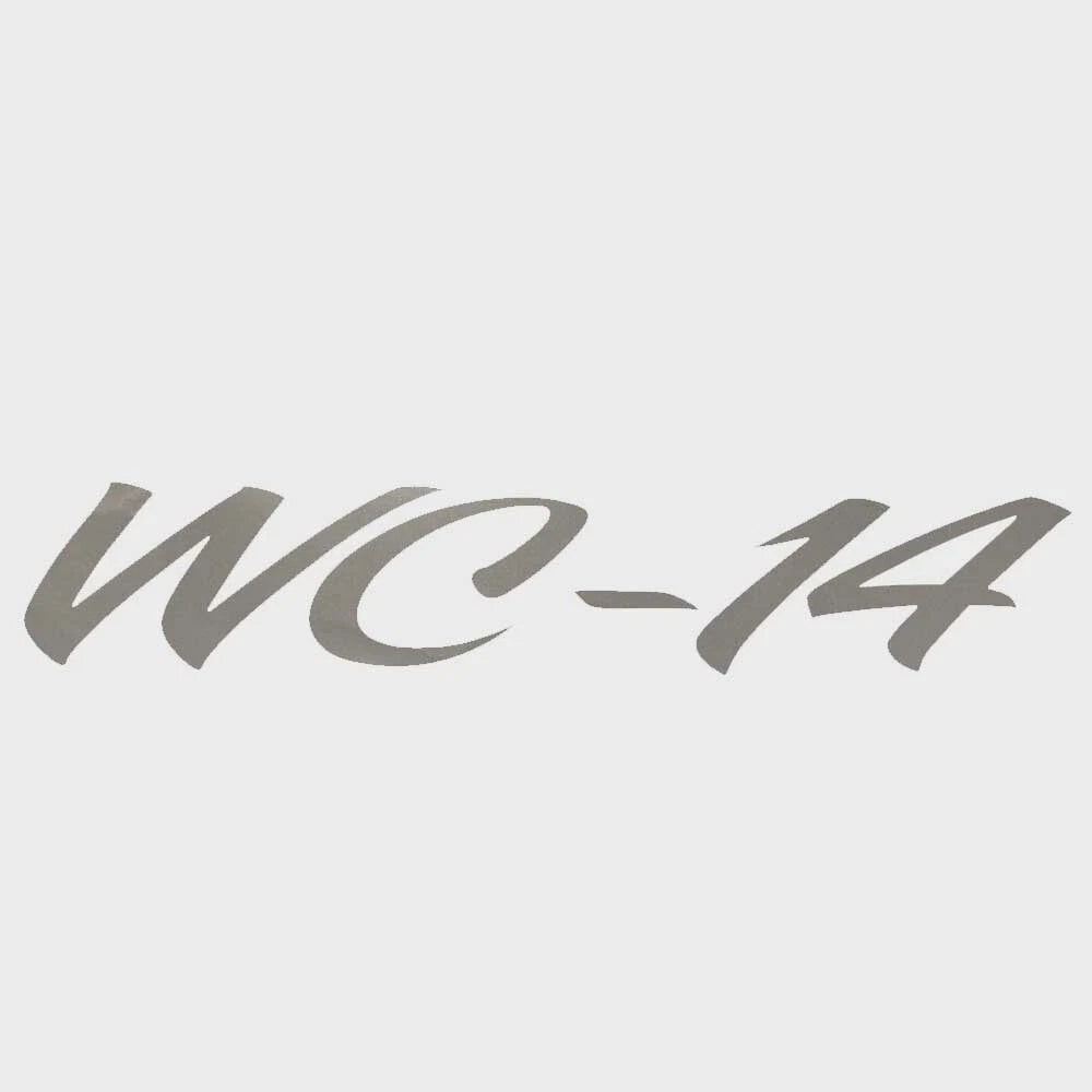Lund Boat Brand Decal 2095515 - WC-14 Silver Metallic Sticker