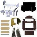 CR50 KIT2 Complete Cab Interior Kit, Fits John Deere 50 Series, Fits John Deere