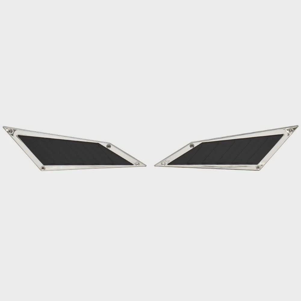 Ranger Boat Raised Emblem Decal 311475 - Louvered Black (set of 2)