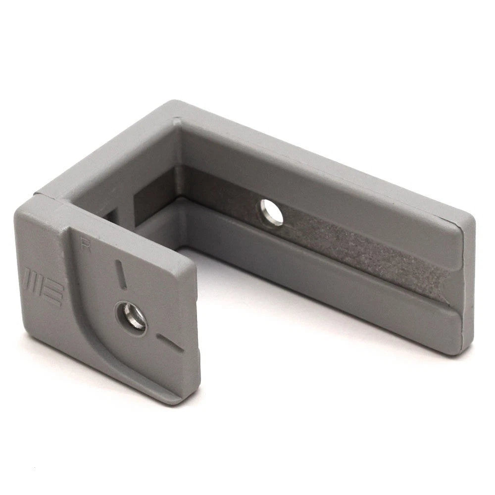 Marine East Boat Right-Side Gate Latch - 1 1/4 Inch Gray Nylon