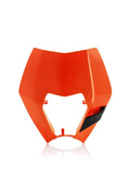 ACERBIS Front Headlight Mask Orange – Fits KTM 125 350 450 EXC-F & R Models