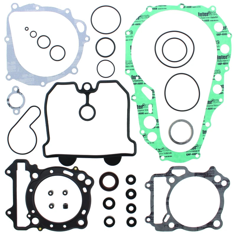 QuadBoss 04-08 Arctic CAT 400 DVX Complete Gasket Set with Oil Seal