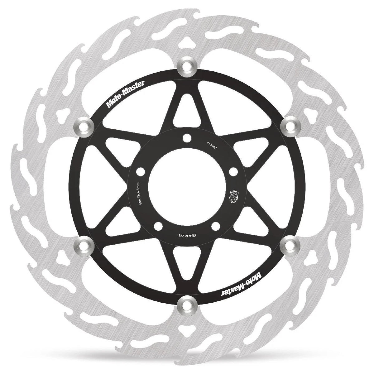 Moto Master Front Floating Brake Disc Flame for Ducati 1198 S 2010