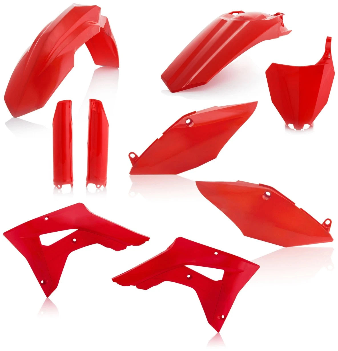 ACERBIS Full Plastic Kit Red – Fits Honda CRF450RX 2017-2018 Offroad