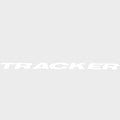 Tracker Boat Decal Sticker 185064 - White 54 1/2 X 2 3/4 Inch